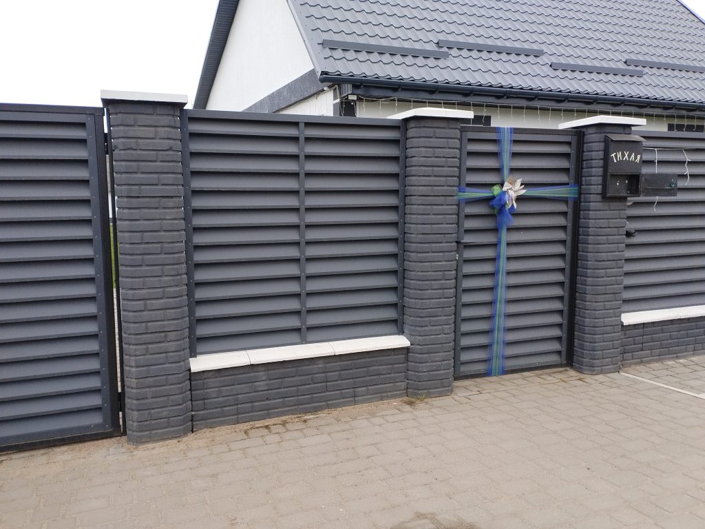 Стильный забор